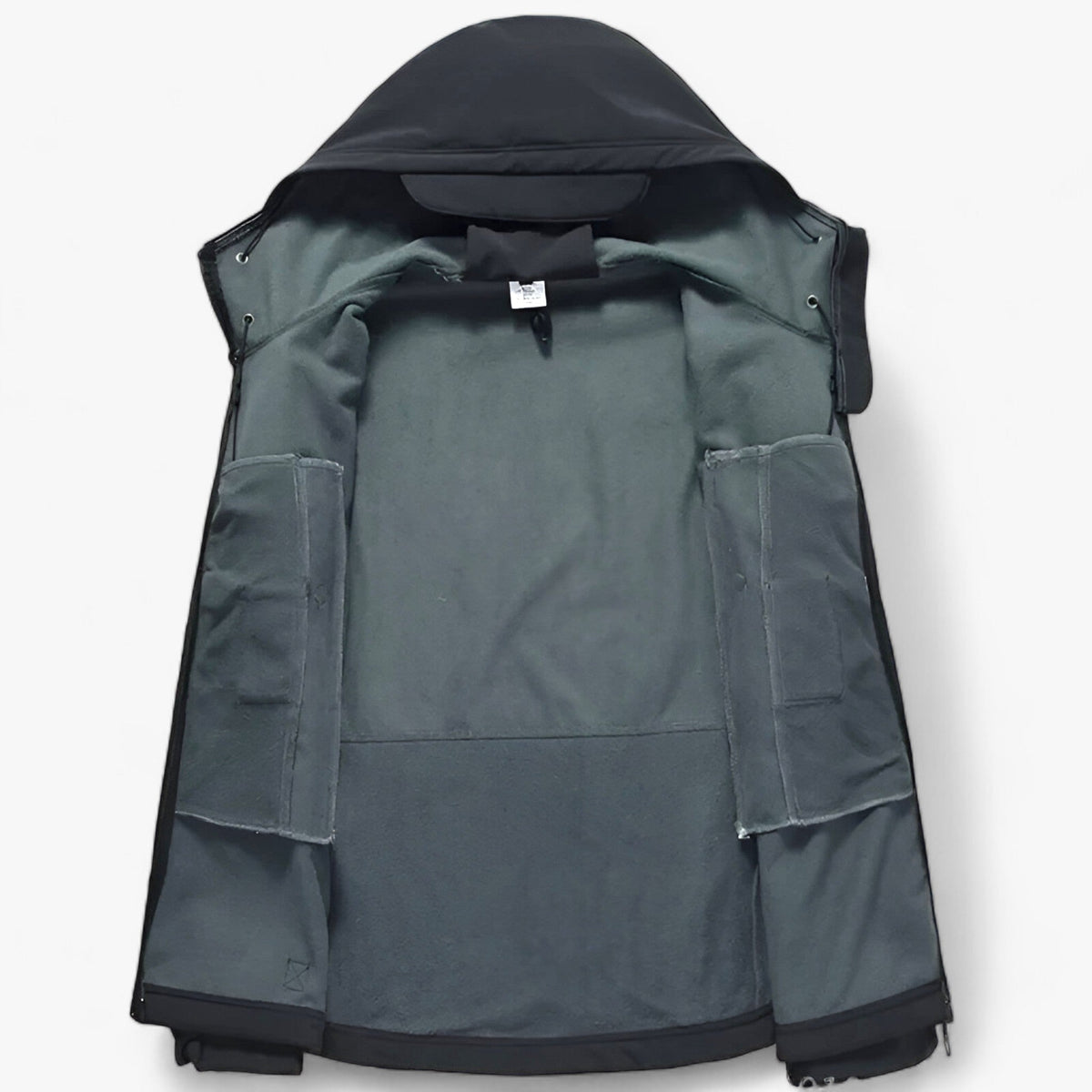 Water-Resistant Windproof Jacket with Multiple Pockets
