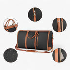 Foldable Suitcase with Multiple Storage Compartments