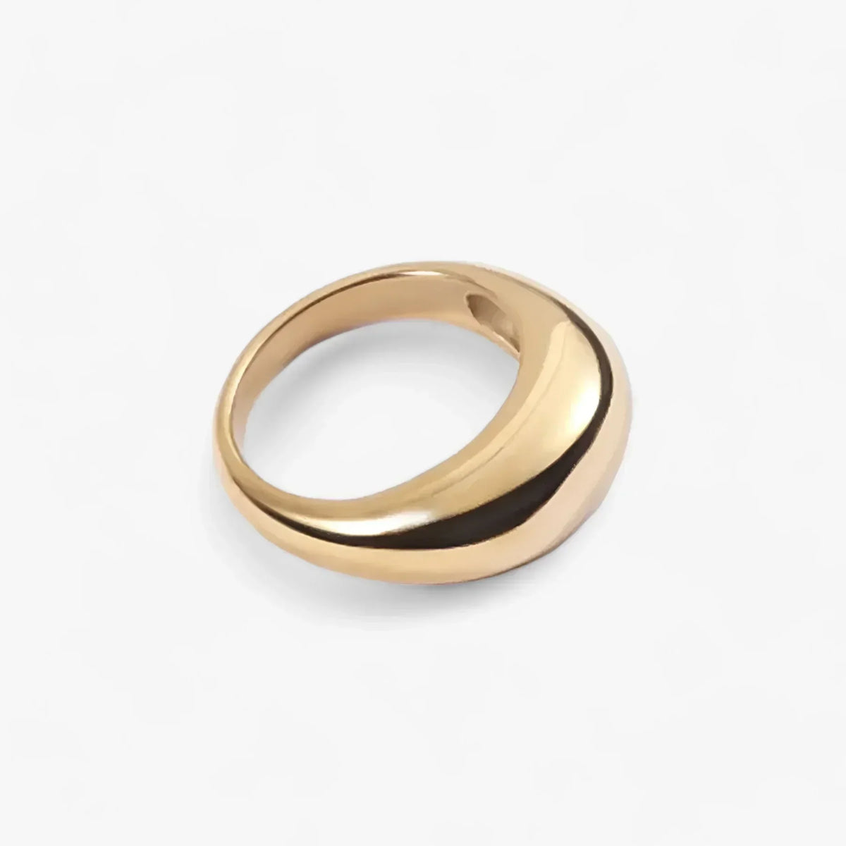 Geometric Stainless Steel Ring for Everyday Wear
