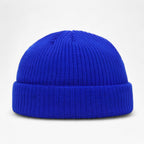 Warm Wool Beanie with Elastic, All-Day Comfort