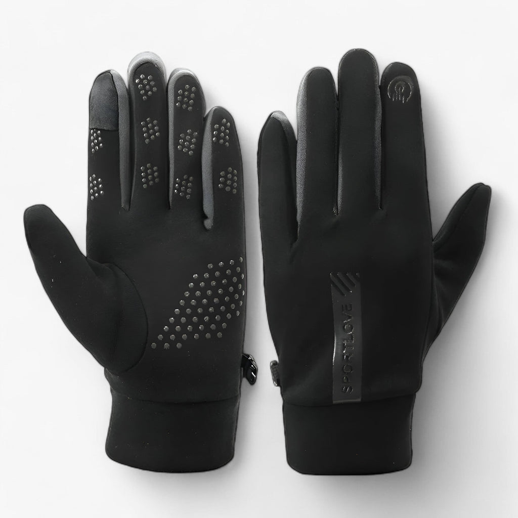 Guantes de invierno con forro polar y protección resistente al agua