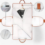 Foldable Suitcase with Multiple Storage Compartments
