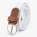 Braided Elastic Stretch Belt for Casual Everyday Wear