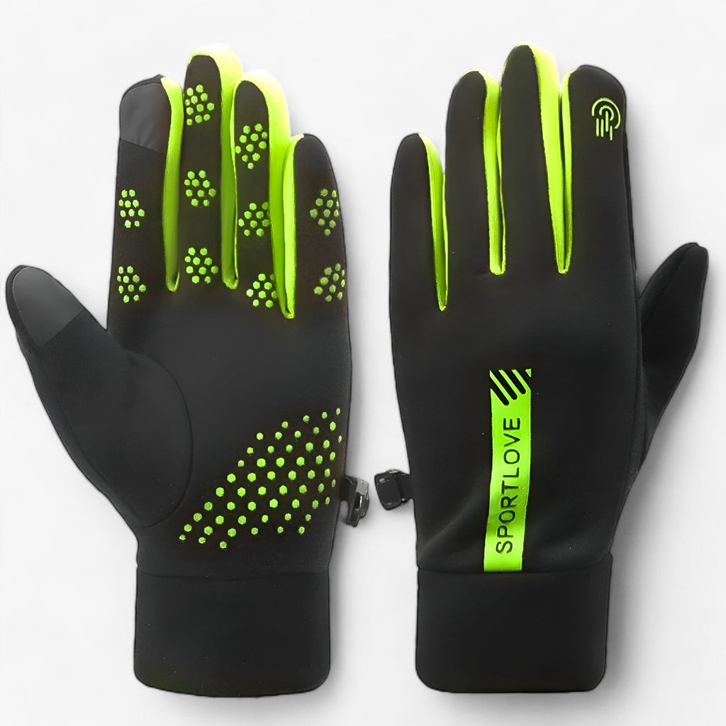 Guantes de invierno con forro polar y protección resistente al agua