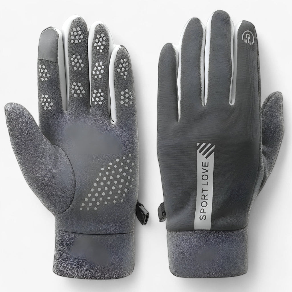 Guantes de invierno con forro polar y protección resistente al agua