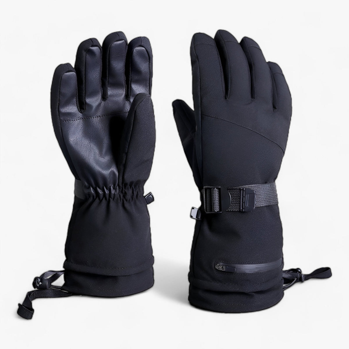 Windproof Winter Ski Gloves with a Soft Inner Lining