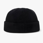 Warm Wool Beanie with Elastic, All-Day Comfort