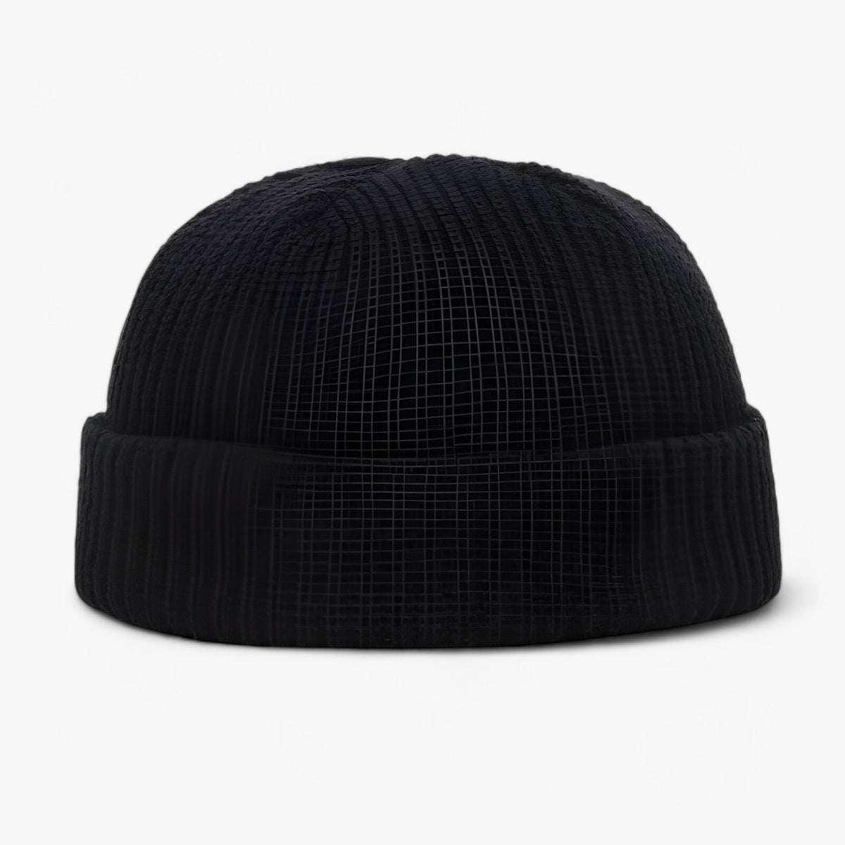 Warm Wool Beanie with Elastic, All-Day Comfort