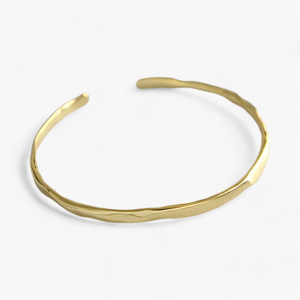 Stamped Texture Bracelet with a Vintage-Inspired Finish