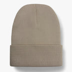 Gorro de punto suave de mezcla de lana para hombre y mujer