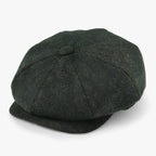 Vintage-Style Flat Cap with Classic Tailored Fit