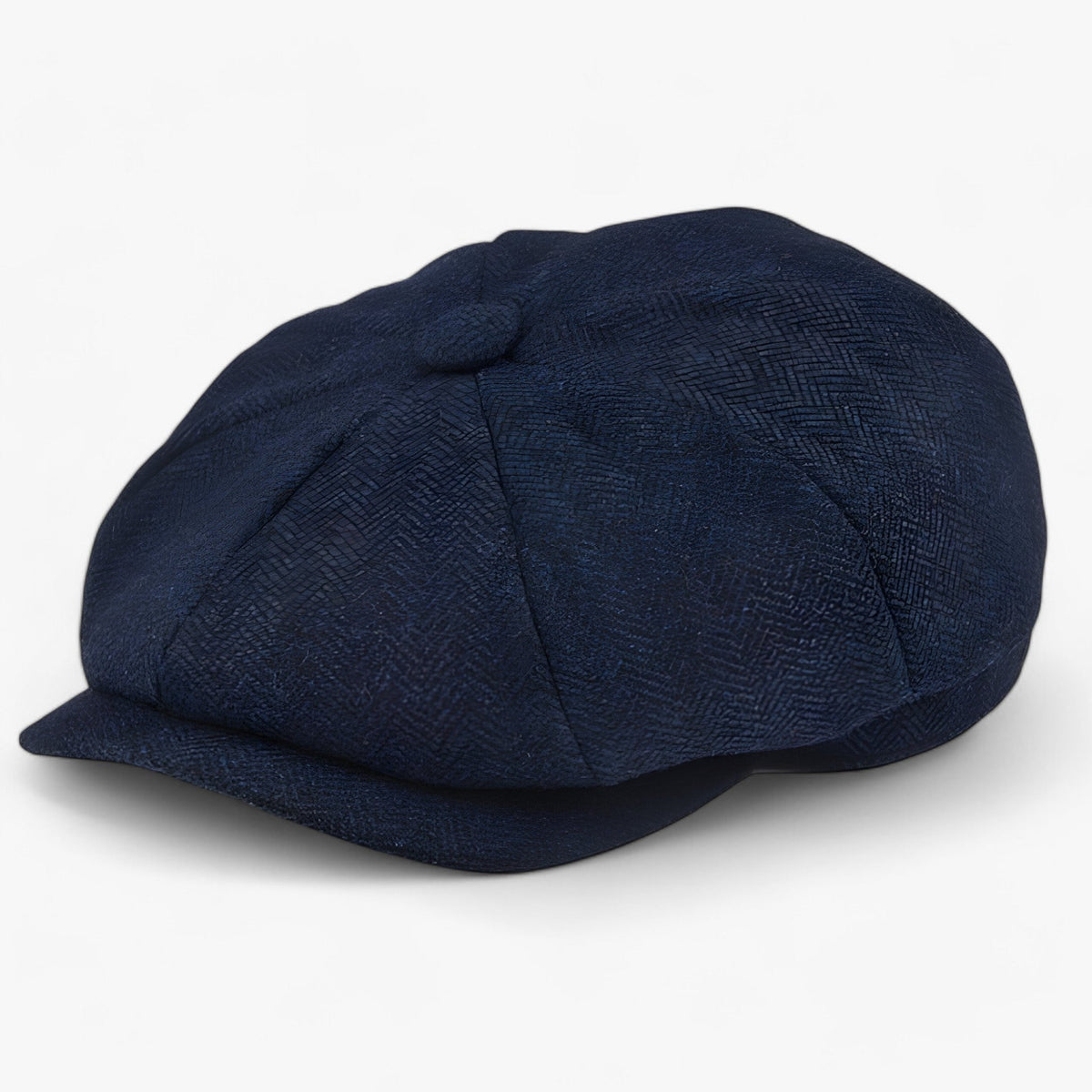Vintage-Style Flat Cap with Classic Tailored Fit