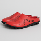 Zapatos sin cordones con troquelado mandala y suela flexible de confort