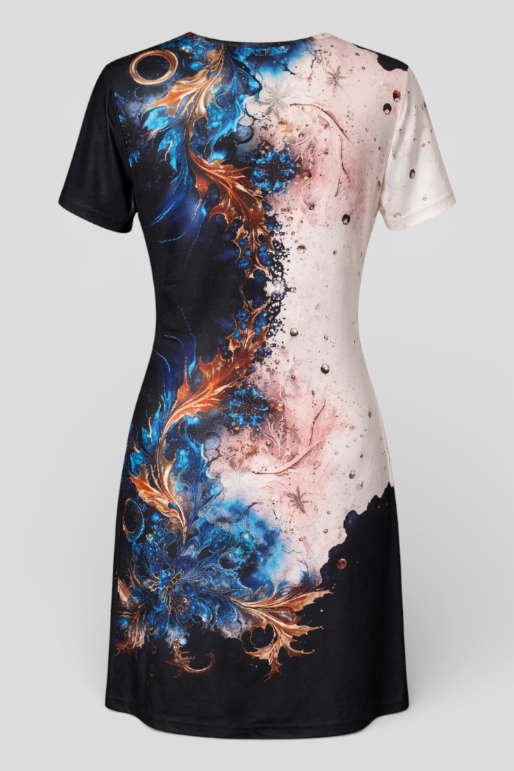 A-Line Summer Dress in Lightweight Breathable Fabric