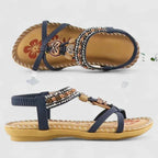 Sandalias de puntera ancha con suela estable y con sujeción