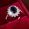 Clear Stone Solitaire Ring in White Gold Colour with Classic Setting