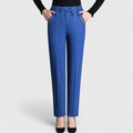 Floral Print Trousers with Elasticated Waist and Pockets