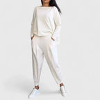 Two Piece Set with Long Sleeves and Relaxed Cut