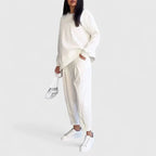 Two Piece Set with Long Sleeves and Relaxed Cut