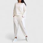 Two Piece Set with Long Sleeves and Relaxed Cut
