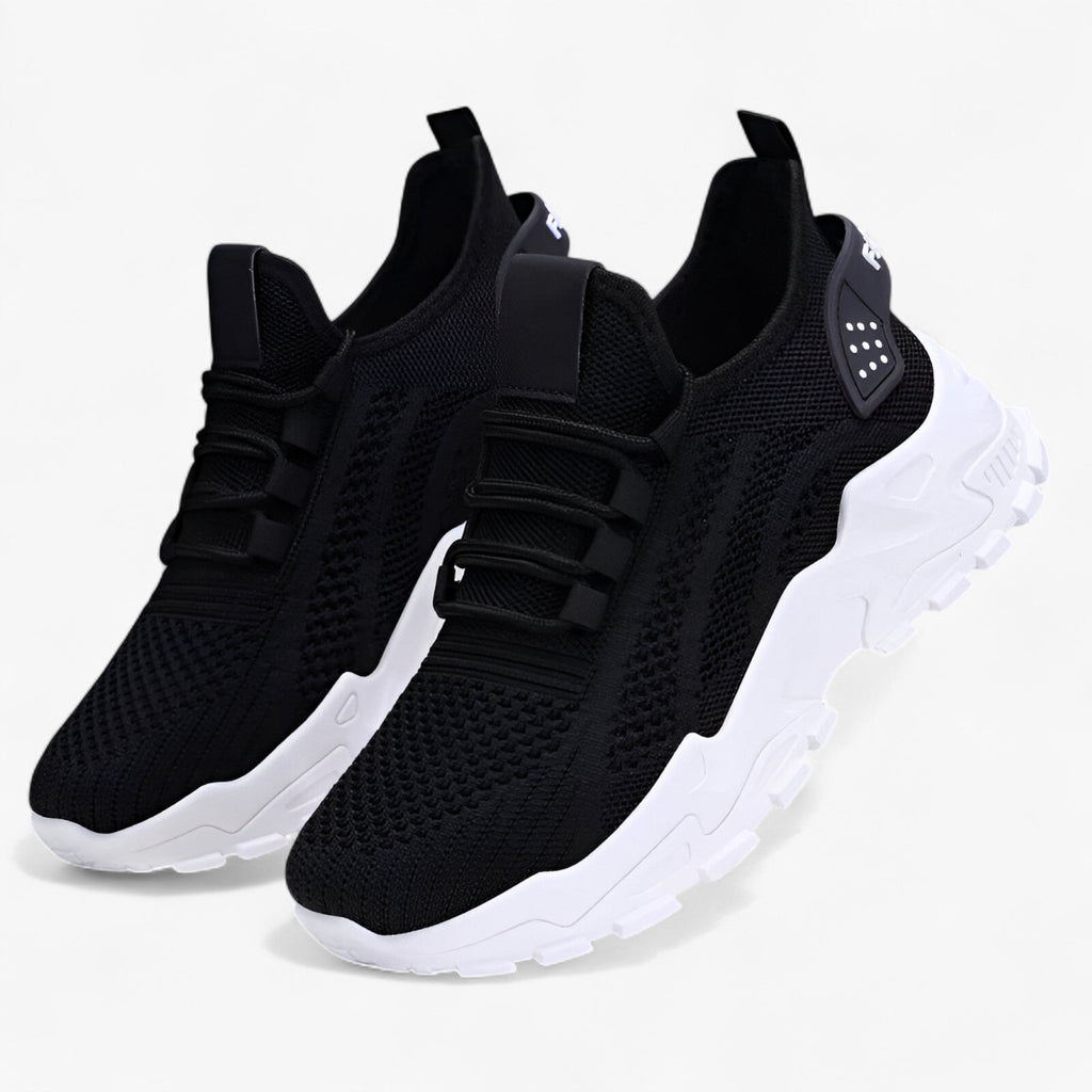 Zapatillas sin cordones con malla transpirable y plantilla acolchada