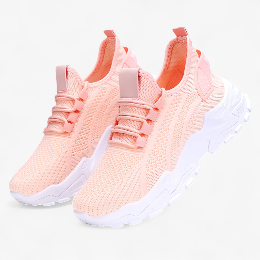 Zapatillas sin cordones con malla transpirable y plantilla acolchada