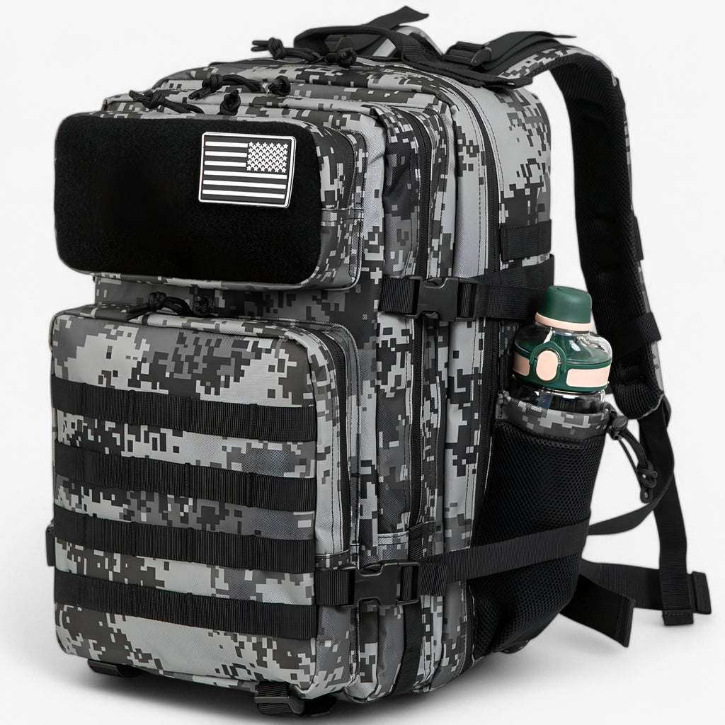 45L Tactical Backpack with Molle System and Laptop Compartment