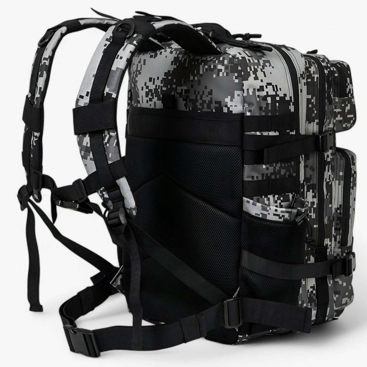45L Tactical Backpack with Molle System and Laptop Compartment