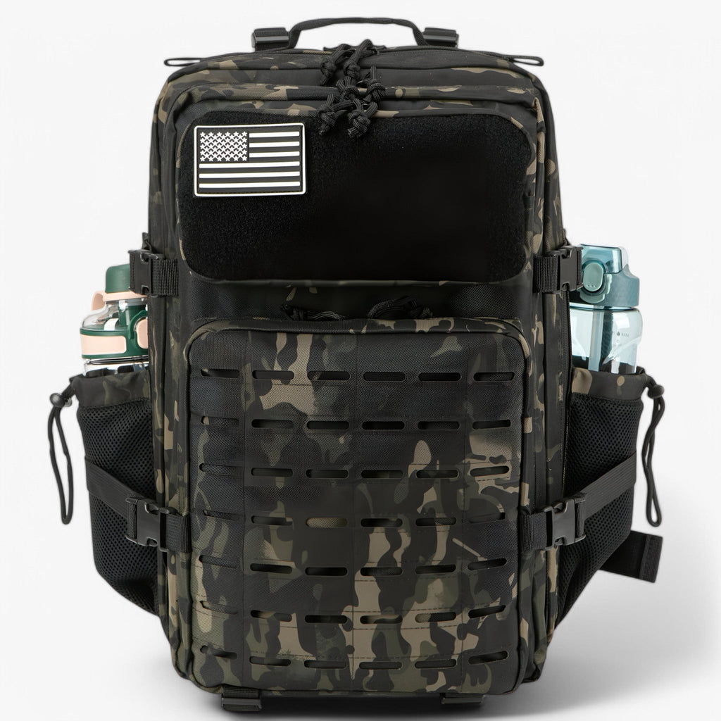 45L Tactical Backpack with Molle System and Laptop Compartment