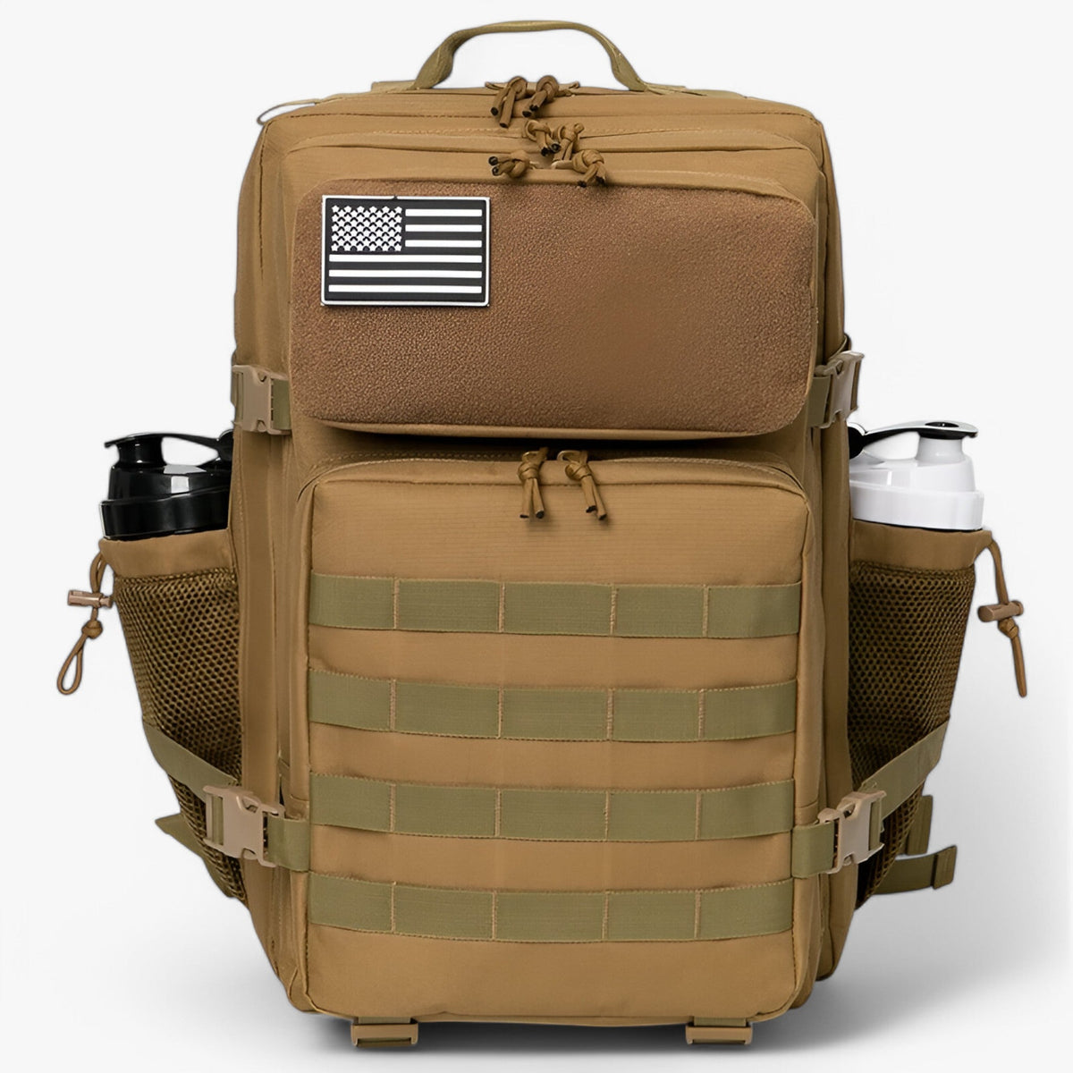 45L Tactical Backpack with Molle System and Laptop Compartment