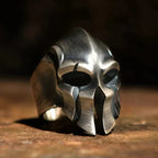 Adjustable Viking-Inspired Statement Ring for Men
