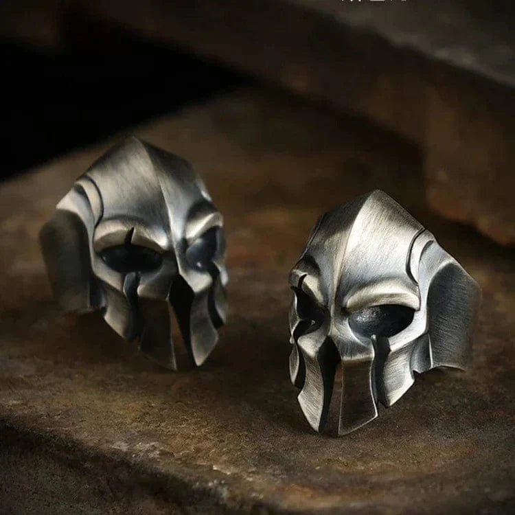 Adjustable Viking-Inspired Statement Ring for Men