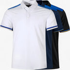 Colour-Block Polo Shirt with Relaxed Sporty Fit