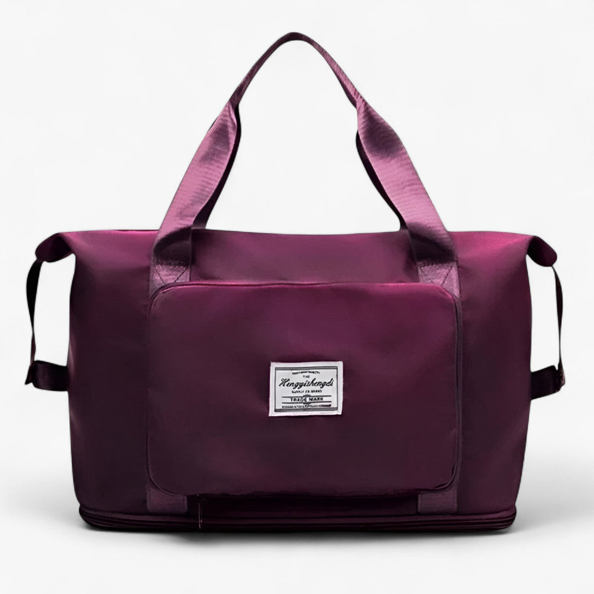 Carry-On Travel Bag with Separate Shoe Compartment
