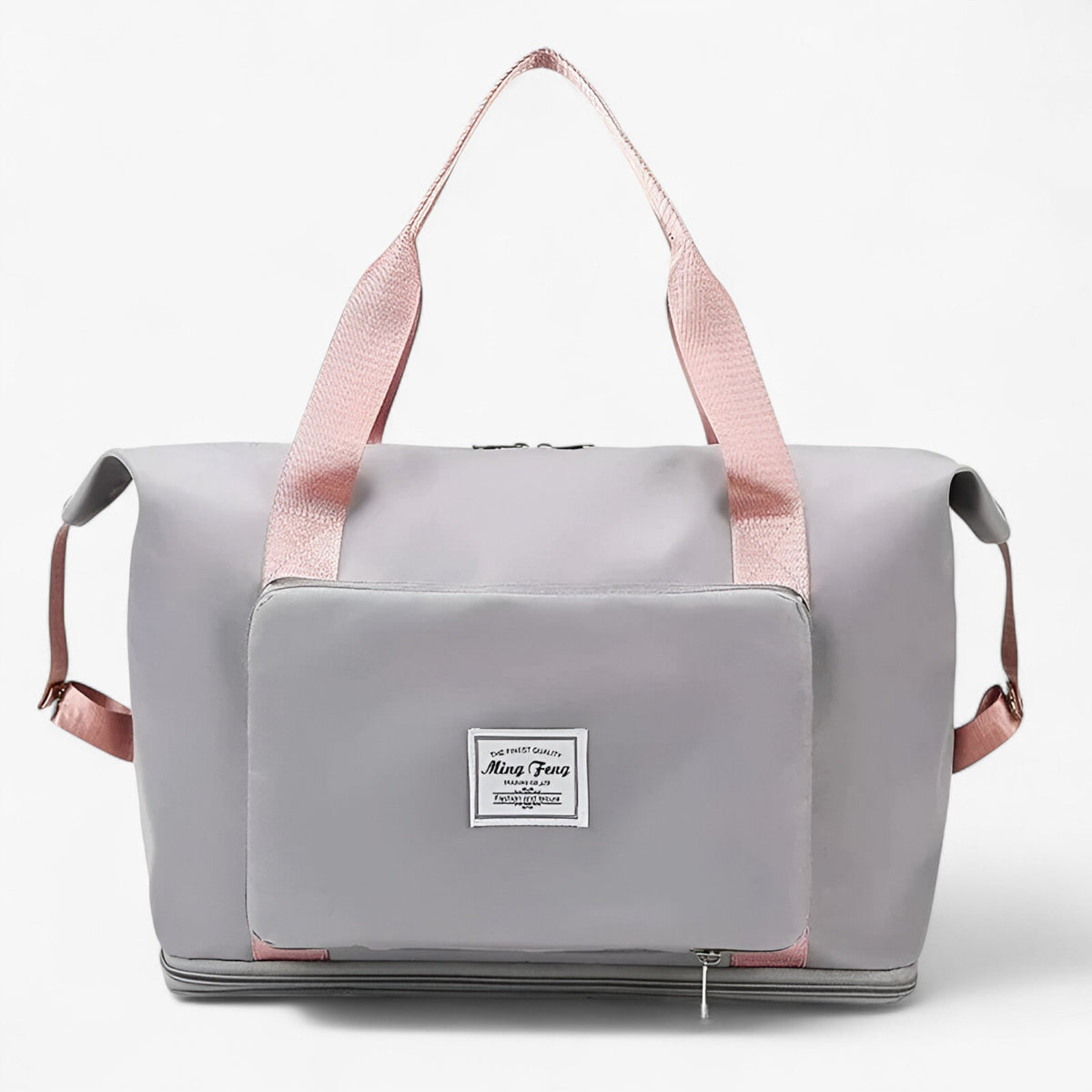 Carry-On Travel Bag with Separate Shoe Compartment