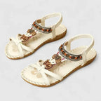 Sandalias de puntera ancha con suela estable y con sujeción