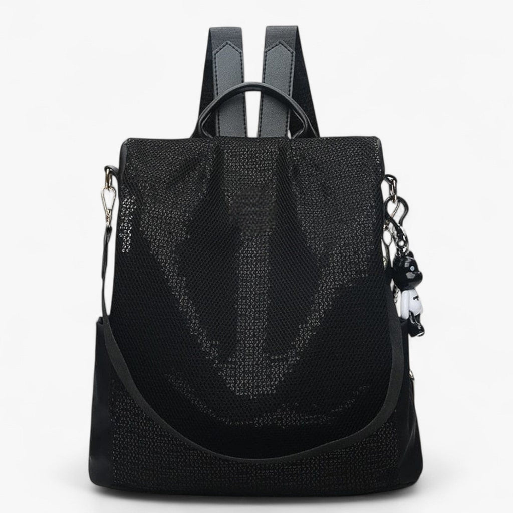 Mochila antirrobo con cremalleras ocultas y acabado repelente al agua