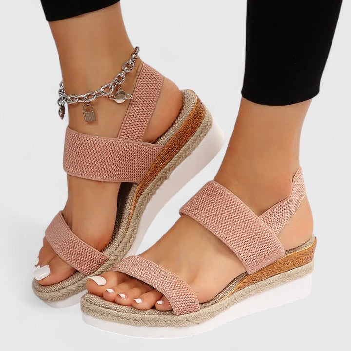 Dämpade sandaler med stöd hela dagen