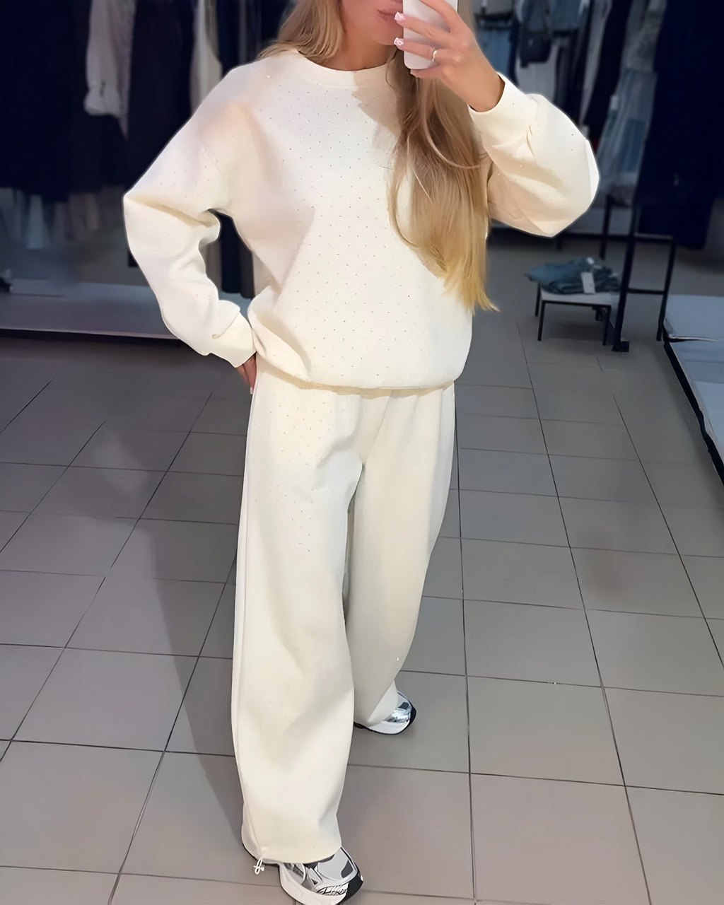 Conjunto de dos piezas versátil con acabado coordinado