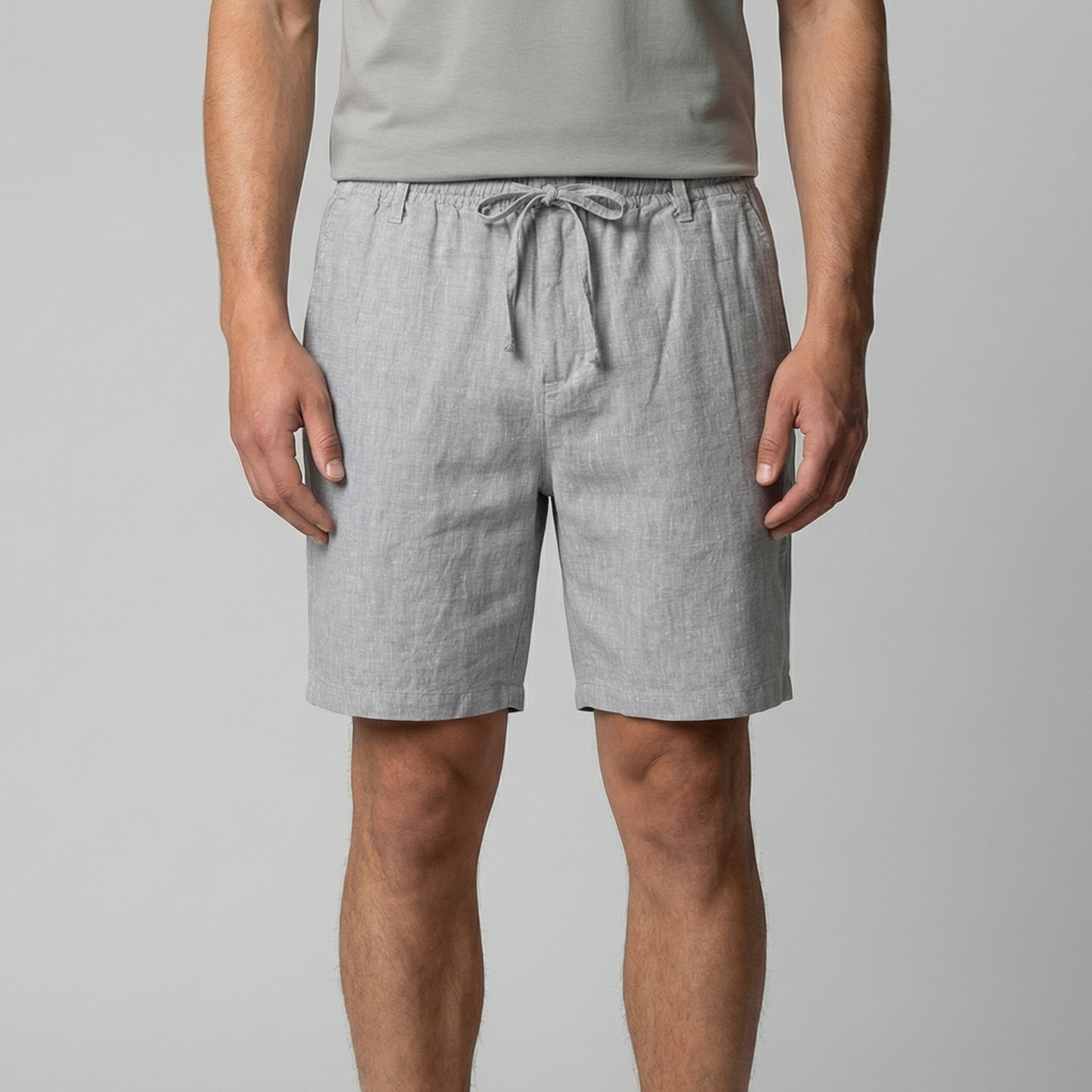 Pantalones cortos de verano de corte holgado en tejido transpirable
