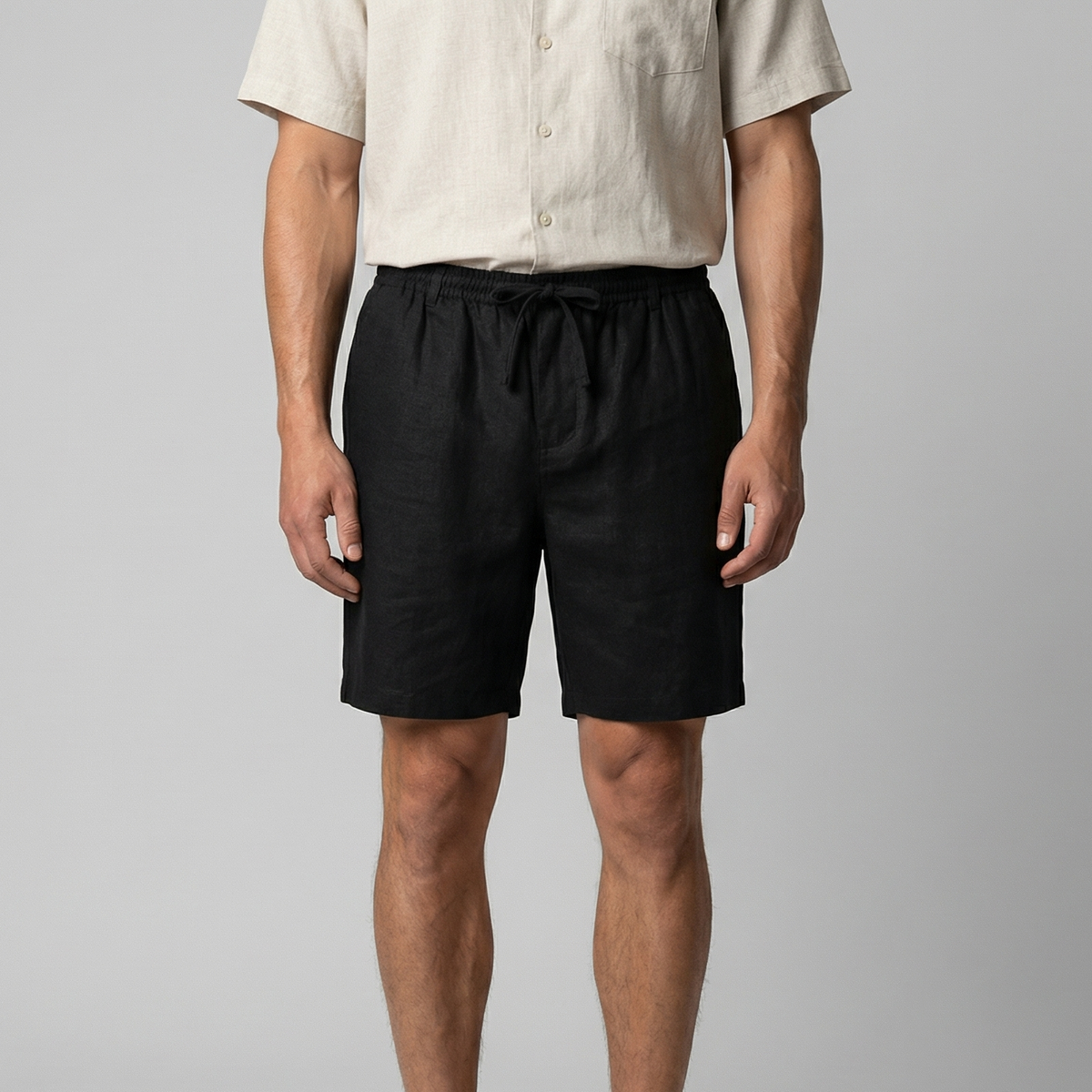 Relaxed Fit Summer Shorts in Breathable Fabric