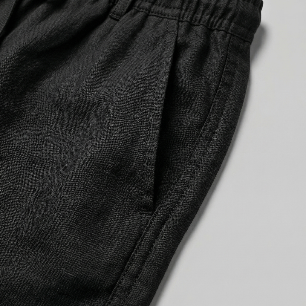 Pantalones cortos de verano de corte holgado en tejido transpirable