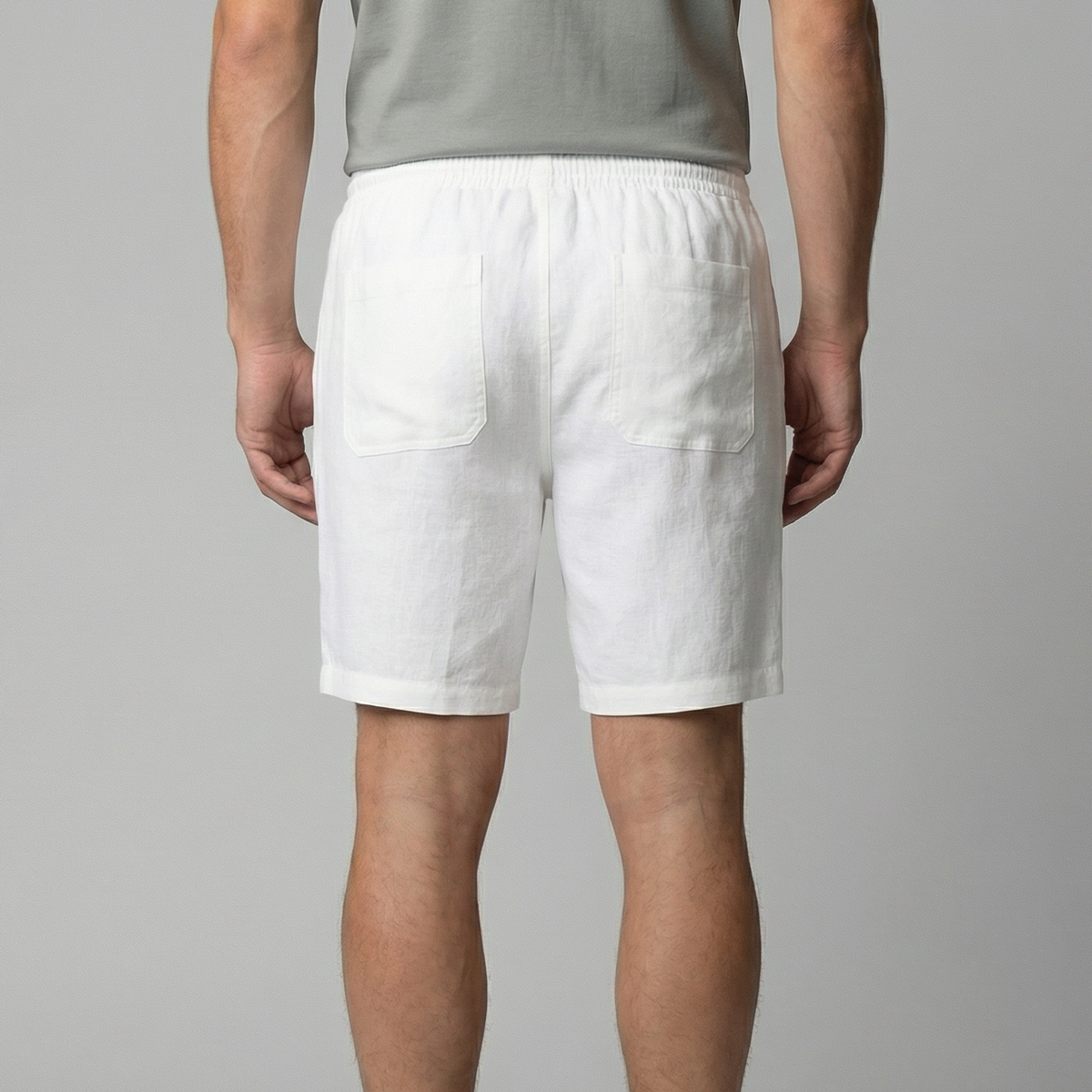 Pantalones cortos de verano de corte holgado en tejido transpirable