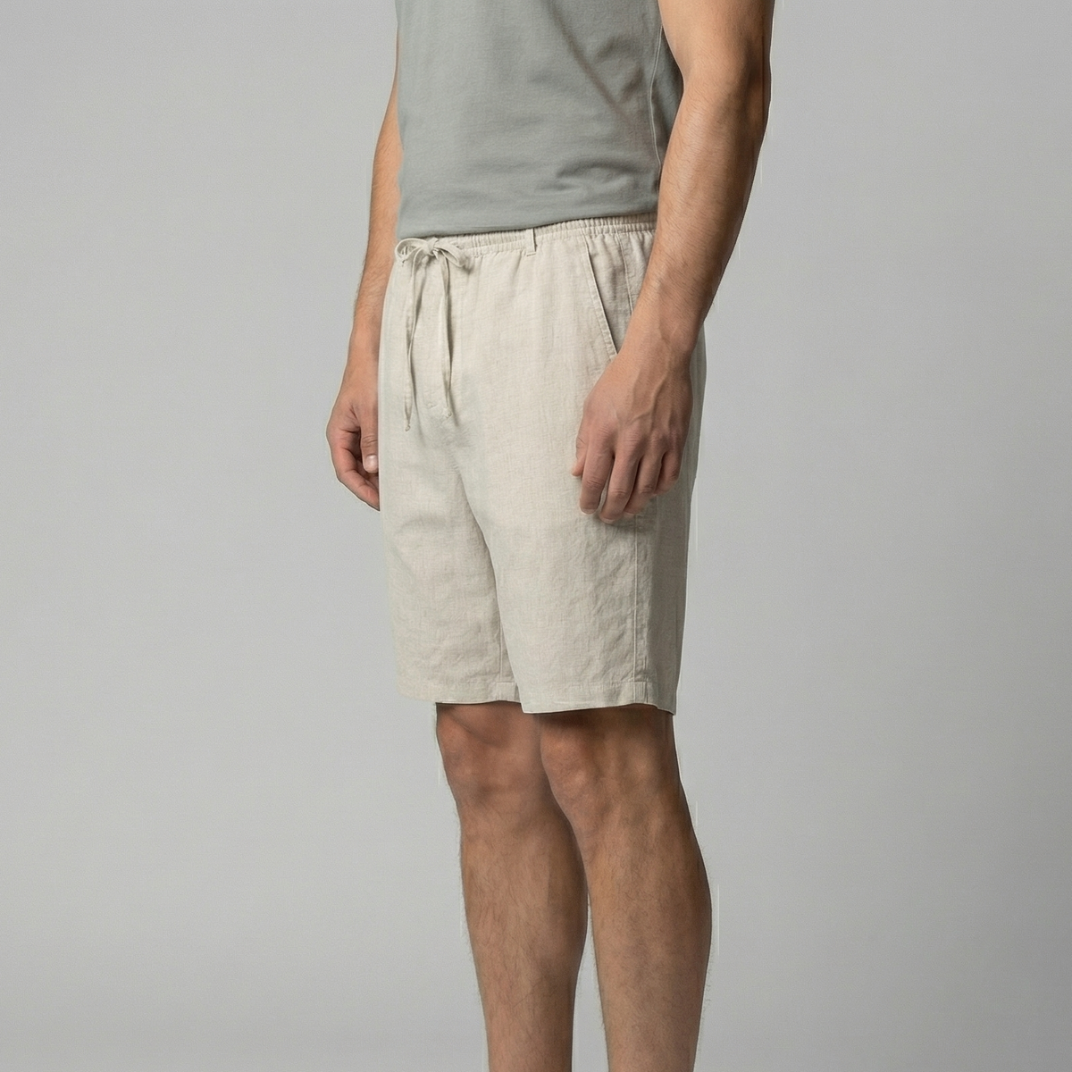 Relaxed Fit Summer Shorts in Breathable Fabric