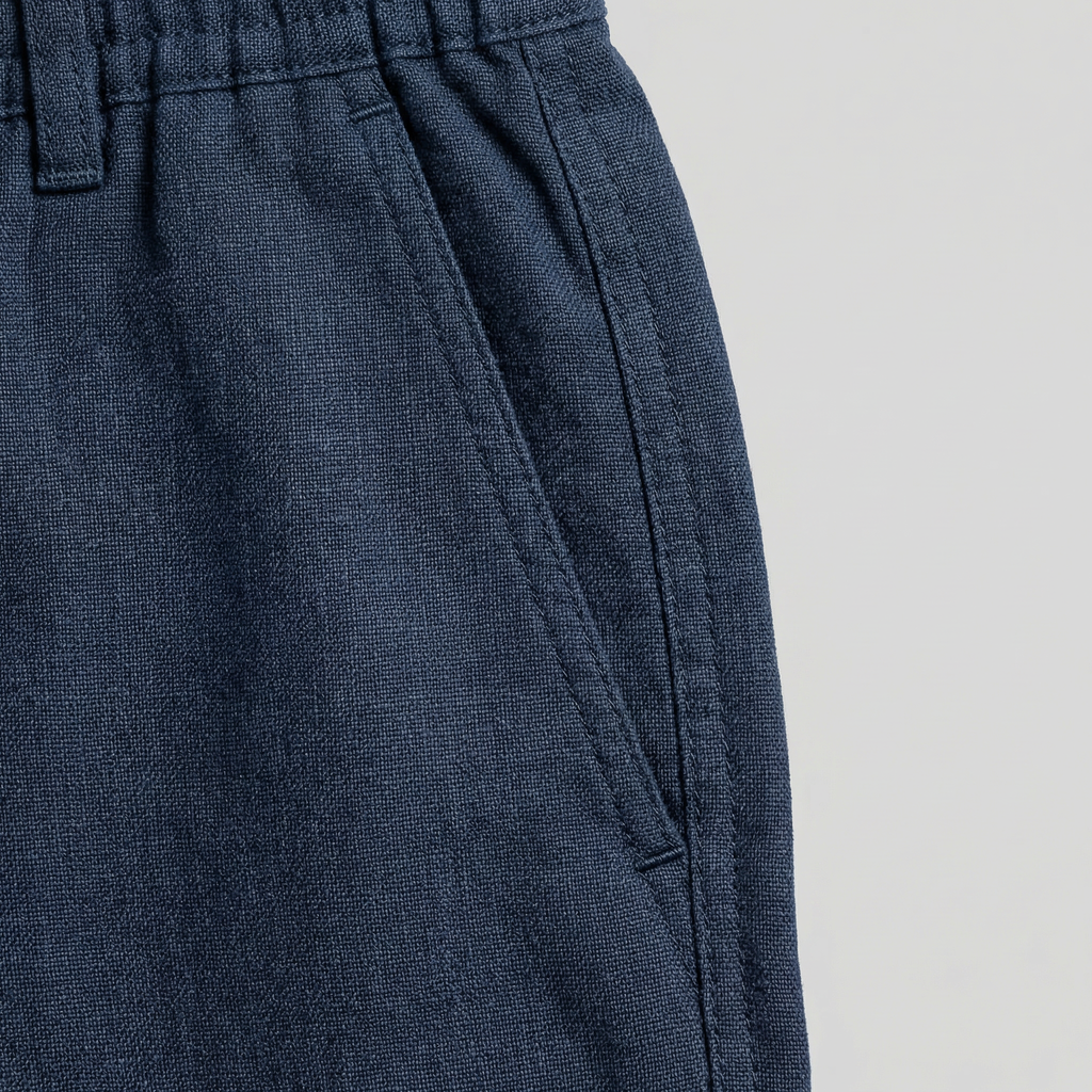 Pantalones cortos de verano de corte holgado en tejido transpirable